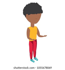 avatar man standing design