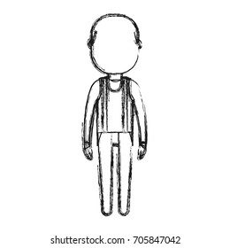 avatar man standing icon