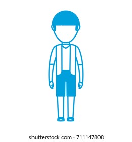 avatar man standing icon