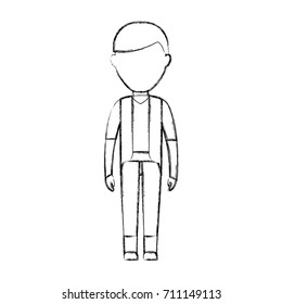 avatar man standing icon