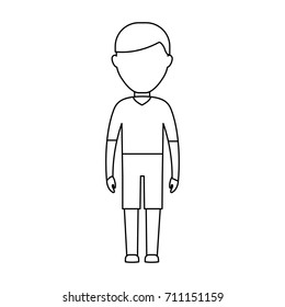 avatar man standing icon