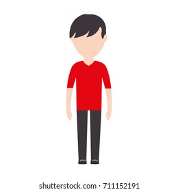 avatar man standing icon