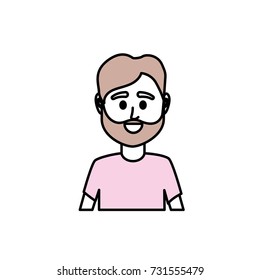 avatar man with t-shirt design