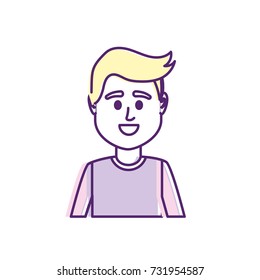 avatar man with t-shirt design