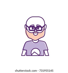 avatar man with t-shirt design