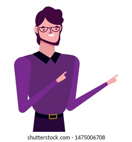 Avatar man vector design vector illustration