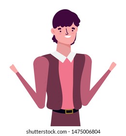 Avatar man vector design vector illustration