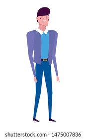 Avatar man vector design vector illustration