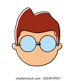 avatar man wearing glasses