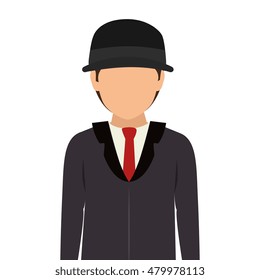 avatar man wearing suit and tie