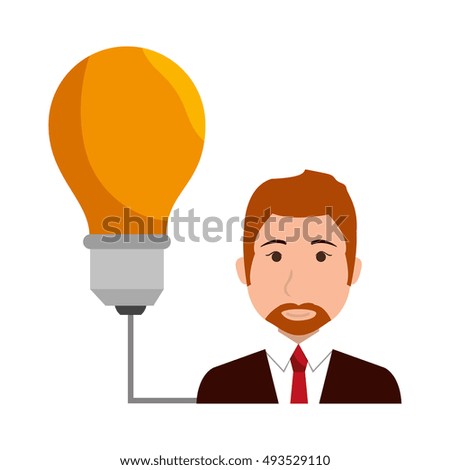 avatar man and yellow bulb
