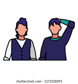 Avatar men design