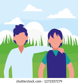 Avatar men design