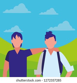 Avatar men design