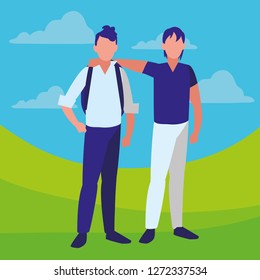 Avatar men design