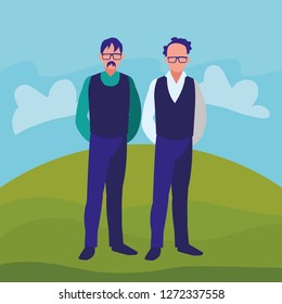 Avatar men design