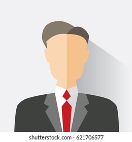 Avatar men design. Men icon. Vector illustration