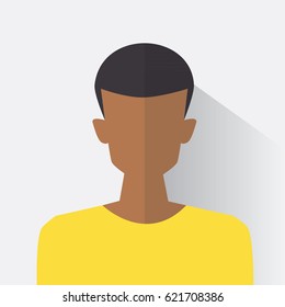 Avatar men design. Men icon. Vector illustration