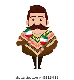avatar mexican man cartoon