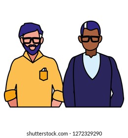 Avatar old men design