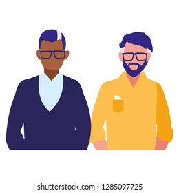 Avatar old men design