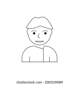 avatar people vector person flat user business icon symbol 