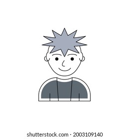 avatar people vector person flat user business icon symbol 