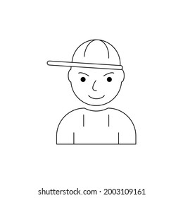 avatar people vector person flat user business icon symbol 
