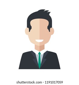 Avatar person concept represented by man icon.
