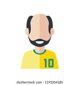 Avatar person concept represented by man icon.