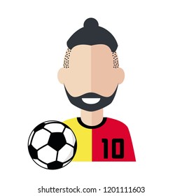 Avatar person concept represented by man icon.