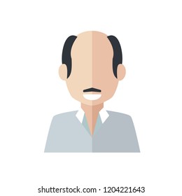 Avatar person concept represented by man icon.
