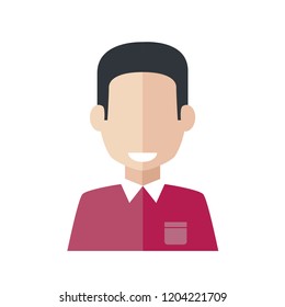 Avatar person concept represented by man icon.