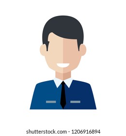 Avatar person concept represented by man icon.