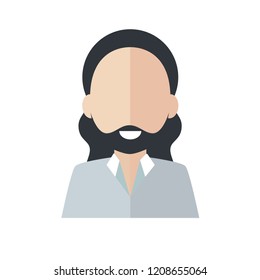 Avatar person concept represented by man icon.