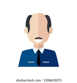 Avatar person concept represented by man icon.