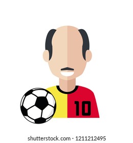 Avatar person concept represented by man icon.