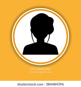 avatar person  design