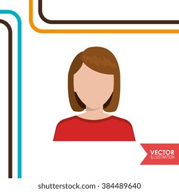 avatar person  design 