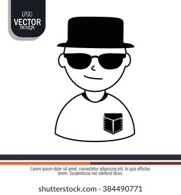 avatar person  design 