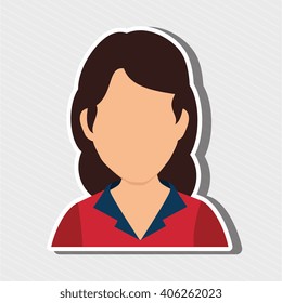 Avatar Person Design Stock Vector (Royalty Free) 406262023 | Shutterstock