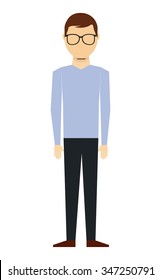 avatar person design, vector illustration eps10 graphic 