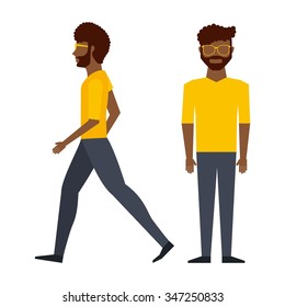 avatar person design, vector illustration eps10 graphic 