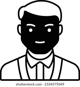 avatar person profile user people Glyph