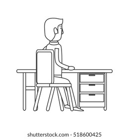 avatar person working icon