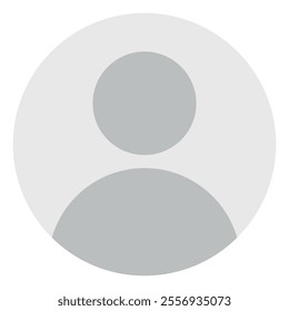 Avatar photo default user icon. Picture face social.