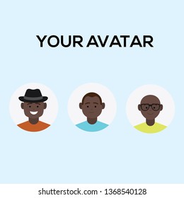 Avatar photo set