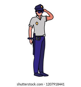 avatar policeman icon