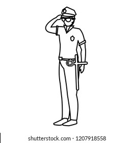 avatar policeman icon