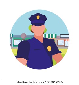 avatar policeman icon